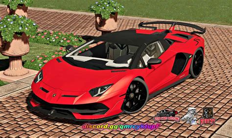 Lamborghini Aventador Svj Roadster V Ls Farming Simulator Mods Hot