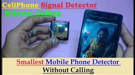 How To Make Mobile Phone Detector Mobile Phone Signal Detector Diy