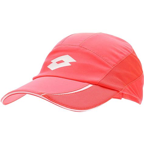 lotto tennis cap fiery coral tennisnutscom