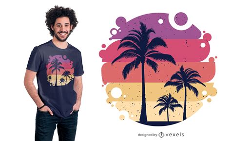 Descarga Vector De Dise O De Camiseta De Verano Tropical