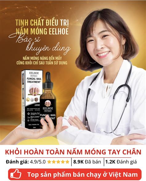 Serum Nâm Móng Eelheo loại bỏ nấm móng tay chân chăm sóc móng khỏe mạnh