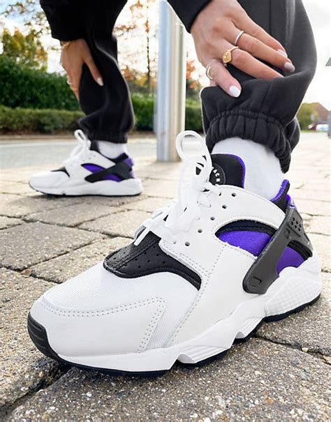 Orgulje Obilje Dragulj Nike Huarache White And Purple Menda City