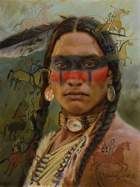 Pin On Visages Native American Paintings Native American Drawing