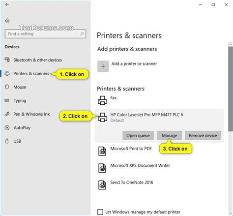 Share A Printer In Windows 10 Tutorials