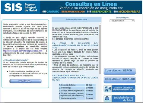 Sis C Mo Verificar Si Estoy Afiliado Al Seguro Integral De Salud