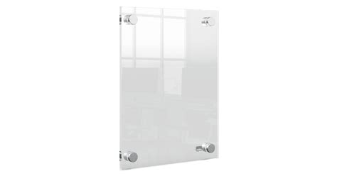 Porte Affiche Mural En Acrylique Transparent A Nobo Premium Plus Nobo