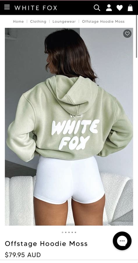 White Fox Offstage Hoodie Green Looks Looks Bonitos Ideias Fashion