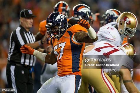 denver broncos dekoda watson   premium high res pictures