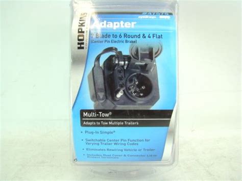 Buy Hopkins Multi Tow Blade To Round Flat Trailer Adapter