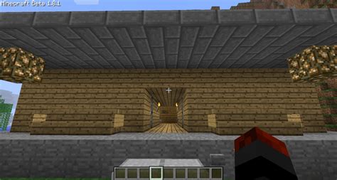 Hidden Piston Door Minecraft Map