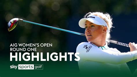 AIG Women S Open Ally Ewing Tops Congested Leaderboard At Walton Heath