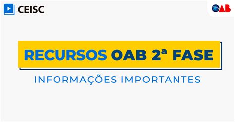 Modelo Recurso Fase Oab Braincp