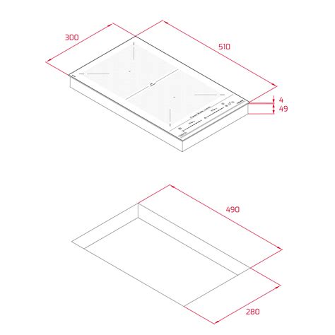 Placa Modular De Inducci N De Cm Izf Msp Teka Espa A