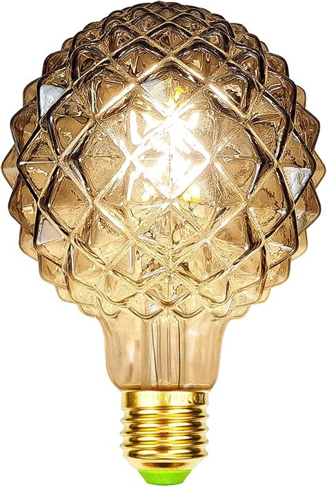 Tianfan Led Bulbs Vintage Light Bulb W Crystal Pineapple Edison Bulb