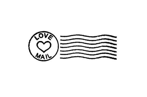 Love Mail Postal Cancellation Marks Valentines Day By Terbearco