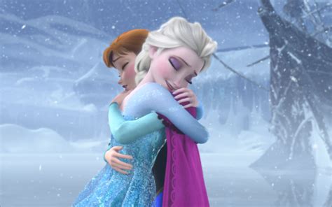 elsa anna hug | Tumblr