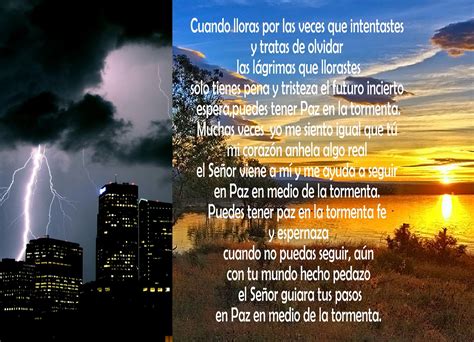 MUJERES DETERMINADAS Paz En La Tormenta