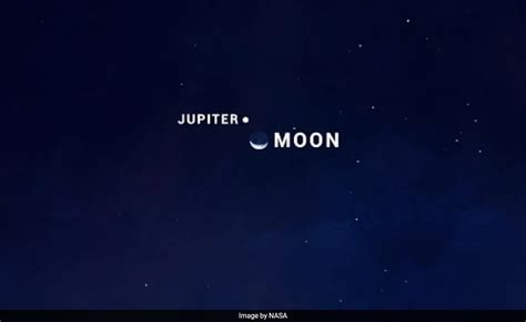 Moon And Jupiter To Have Close Encounter In Night Sky On Valentine's Day