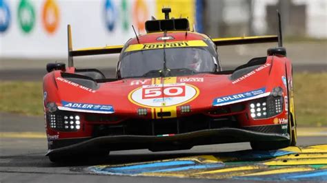 Miguel Molina Hace Historia Y Conquista Las 24 Horas De Le Mans Con Ferrari