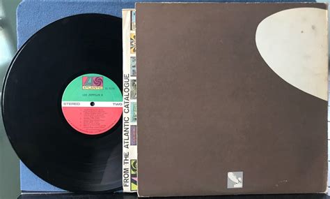 Popsike Led Zeppelin Ii Rare Ludwig Hot Mix Rl Ss Both Sides Monarch First Press Lp
