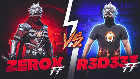 Zerox Ff Vs R3d333 Ff 🇳🇵⚔️🇲🇦 Best Fight💗 Youtube