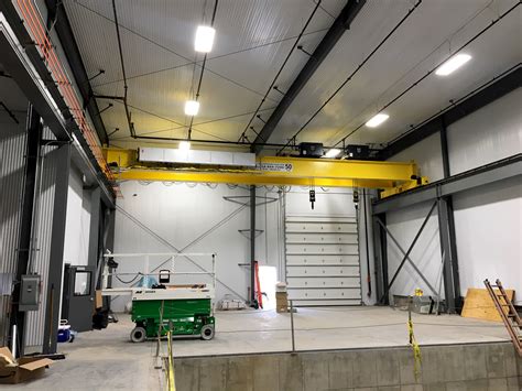 50 Ton Overhead Bridge Crane Examples