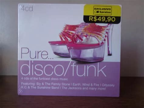 Box 4 Cds Pure Disco Funk Gravações Originais Lacrado Mercadolivre