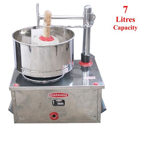 7 Litres Capacity Commercial Conventional Wet Grinder, 220-240 Volts, | ID: 21301390148