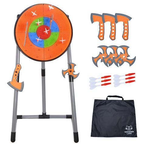 Wonderlinx 3 In 1 Throwing Game Toy Set Dart And Axe Throwing Game With