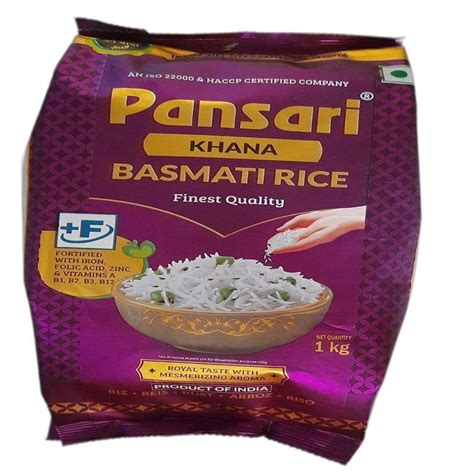 Pansari Khana Basmati Rice Packet Kg At Rs Kg In Vijayawada