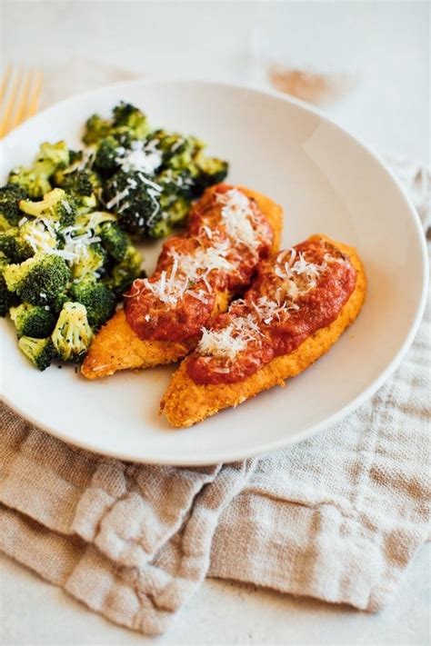 Healthy Chicken Parmesan Eating Bird Food