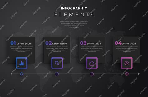 Template Infográfico Cronograma Plana Psd Premium
