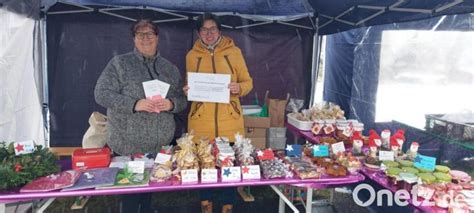 Frauen Union Vilseck Schlicht Sorghof spendet Weihnachtsmarkt Erlös Onetz