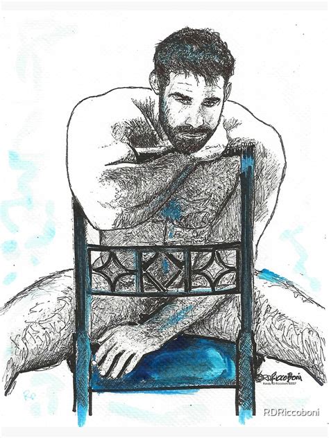 Prints Print Of Original Art Work Acrylic Painting Gay Interest Male