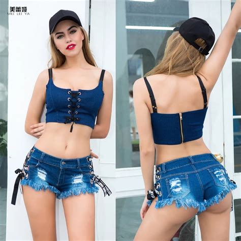 Summer Bandages Hole Short Jeans Ladies Denim Hotpants High Waisted