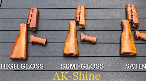 High Gloss Vs Semi Gloss Vs Satin Finish Options Ak 47 Youtube