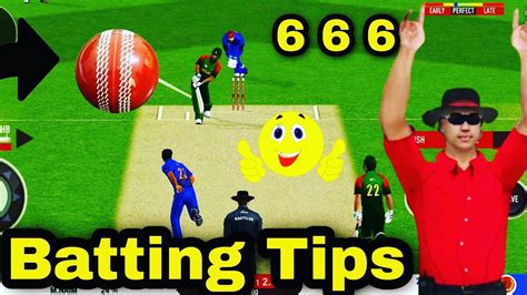 Real Cricket Batting Tips And Tricks How To Hit Six On Every Ball