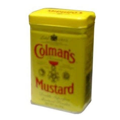 Mustard Powder Dry English Colmans 2 Oz 57 G