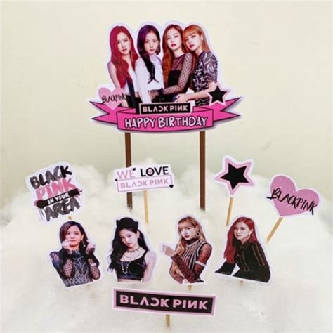 Jual Topper Kue Blackpink Topper Blackpink Cake Topper Blackpink