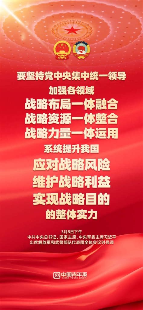 图知道｜努力开创一体化国家战略体系和能力建设新局面新闻频道中国青年网