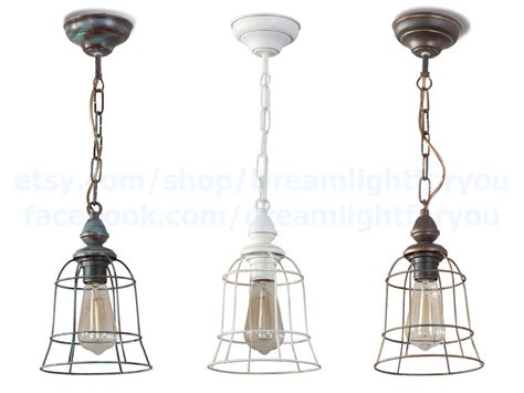 Farmhouse Chandelier Kitchen Chandelier Cage Pendant Light - Etsy