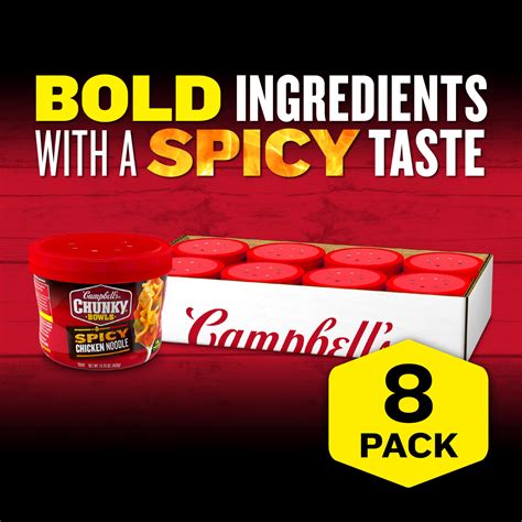 Campbell S Chunky Soup Spicy Chicken Noodle Soup Oz