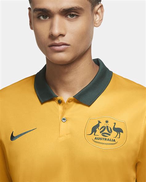 Australia 2020 Stadium Home Men S Football Shirt Nike IE