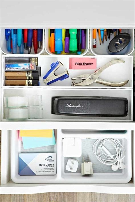 Tips For Organizing Desk Drawers For A More Efficient Workspace