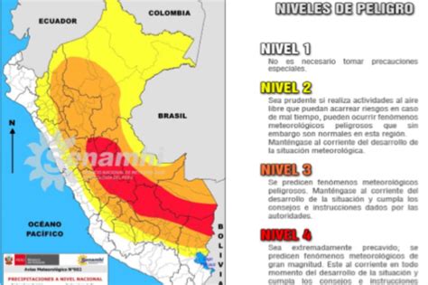 Alerta pronostican fenómenos meteorológicos peligrosos por lluvias