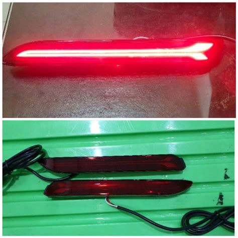 Jual Lampu Reflektor Bumper Mata Kucing Cahaya Belakang Mobil Rear