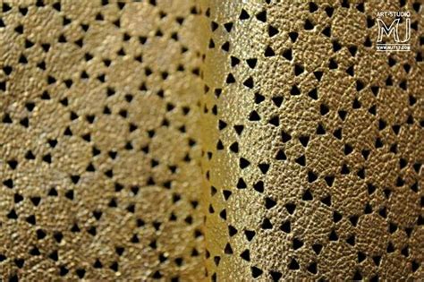 Натуральная перфорированная кожа. Genuine Perforated Leather by MJ.