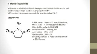 N Bromosuccinamide Reagent PPT