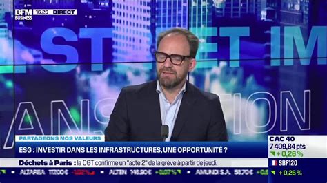 Partageons Nos Valeurs Esg Investir Dans Les Infrastructures Une