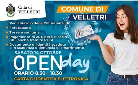 Open day per il rilascio delle carte di identità L Artemisio